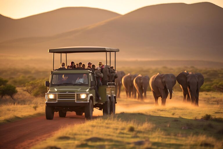 Zwierzęta podczas safari